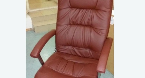 Обтяжка офисного кресла. Белгород