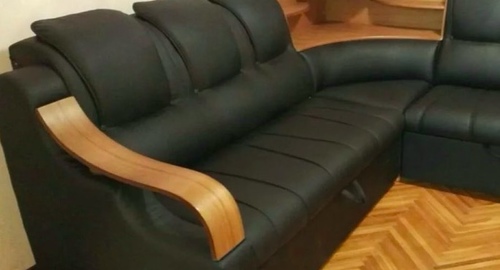 Перетяжка кожаного дивана. Белгород